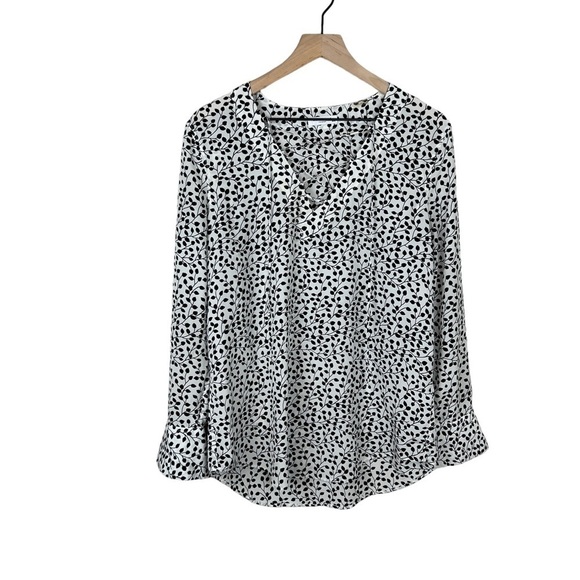 Equipment Tops - Equipment Avianna 100% Silk Tie Front Blouse